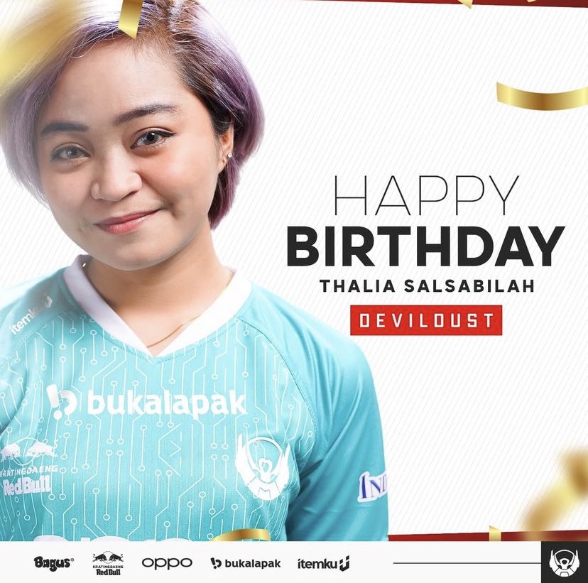 bigetronesports's tweet photo. Happy birthday BTR Devildust! 😈🥳
We wish you nothing but the best, in your career and relationships!
Also, that this year will be be even better for you and ACE! ☺️
#Birthday #Devildust https://t.co/H8yvA9TtxY