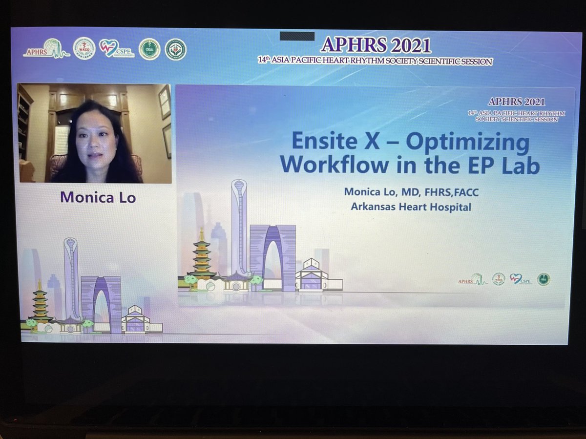 MonicaYLo's tweet photo. Wonderful discussions on new mapping technology. #EnsiteX #VoXel #HDGrid #GridEnvy #Omnipolar #APHRS2021 #WIC #WomeninEP @ArHeartHospital @AbbottCardio https://t.co/JWGY6D0Plj
