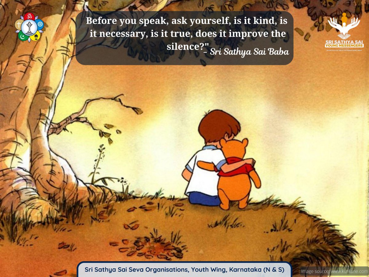 ssssokarnataka's tweet photo. #sssso #ssssoIndia #ssssoka #ssssokayouth #sssym #sssymKarnataka #youth #karnatakayouth #ThinkBeforeYouTalk #goodthoughts #kindness https://t.co/GBaS2tjlCc