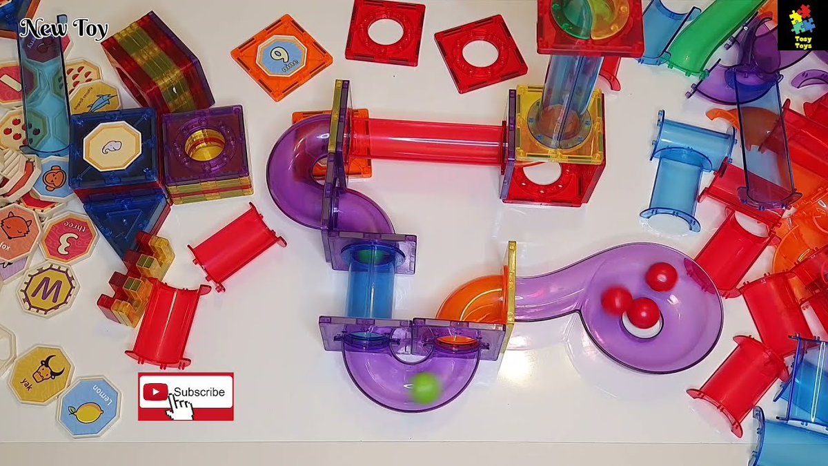 youtu.be/cqkRkyKFwAU
Magnetic Pipeline Building with Blocks Tiles! ( Set Educational Toys 2021)  2C T