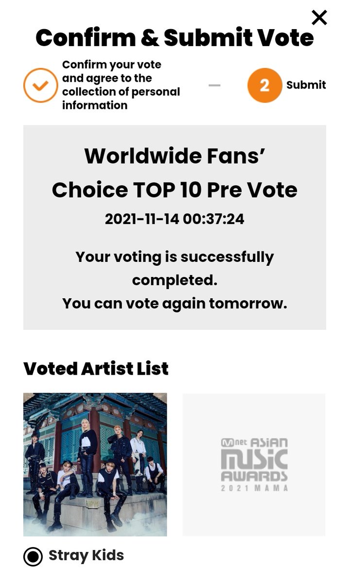 leeminhostay1's tweet photo. Dia 11
I vote #straykids #MAMAVOTE 
RT y voten en los Worldwide Fans Choice https://t.co/Vr7U2QUJl8