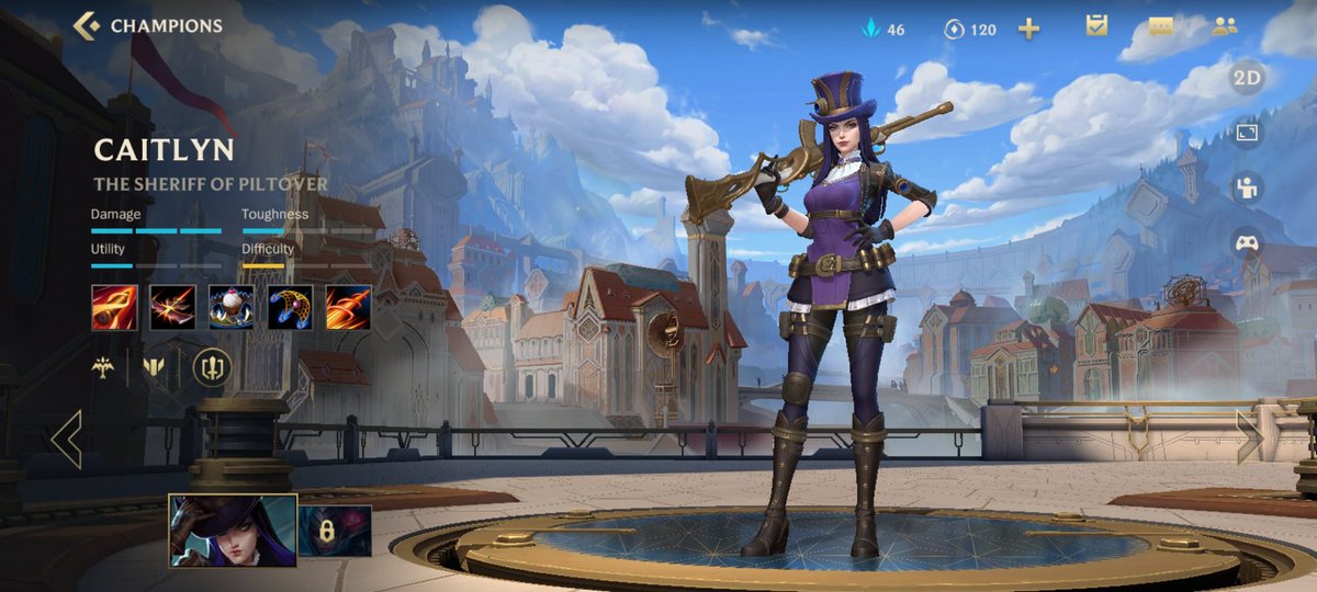 Haruko691's tweet photo. I just got caitlyn from piltover 
BTW anyone else feel a lesbian connection between her and vi https://t.co/GLsREOnZXK