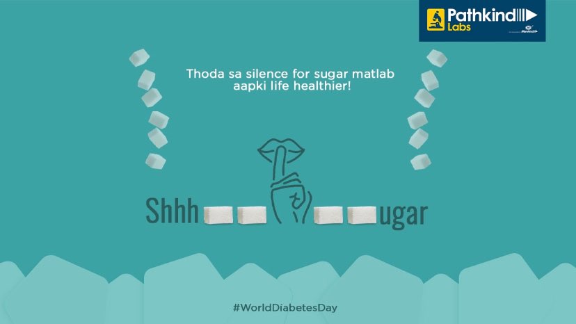 pathkindlabs's tweet photo. Silence your sugar cravings for good health. This #WorldDiabetesDay, kick the habit of indulging in sweets after a full meal.
#DiabetesDay #DiabetesAwareness #DiabetesAwarenessMonth
#GetTested #Diabetes #NoSugar #SugarCravings #SugarTest #DiabetesTest
#PathkindLabs #PathkindIndia https://t.co/CjzHbBNm2b
