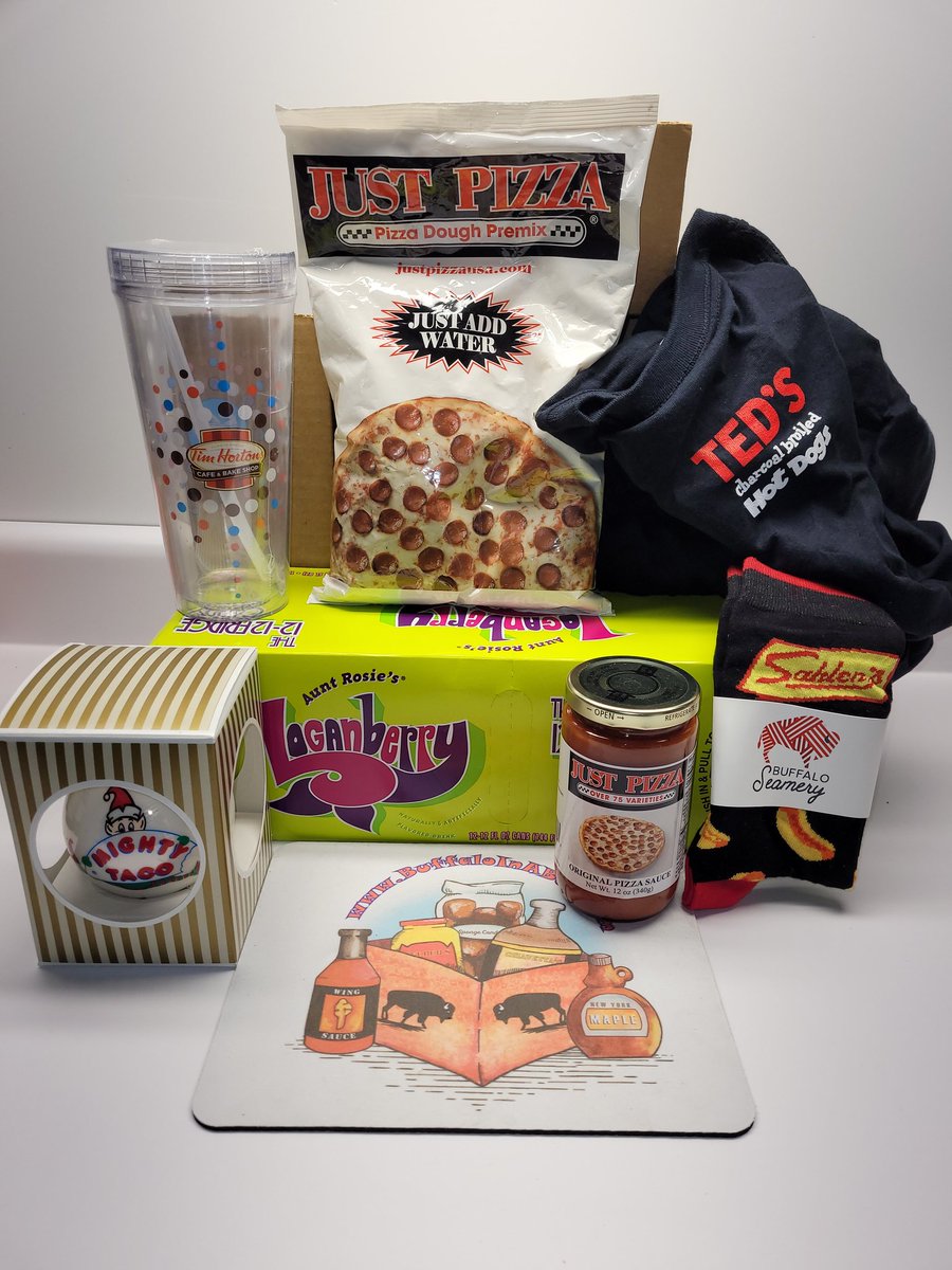 BuffaloInABox's tweet photo. https://t.co/MaLsFizt9i #BuffaloFOODshipped #TedsHotDogs #Loganberry #TimHortons #MightyTaco #JustPizza #Sahlens #BuffaloEats #FoodPorn #CarePackage's & More #BuffaloEats #TasteOfBuffalo #AuntRosies #Pizza #HotDogs #TexMex #Ornaments #BuffaloInABox
-#StaySafe https://t.co/QmlCb2M4Qp