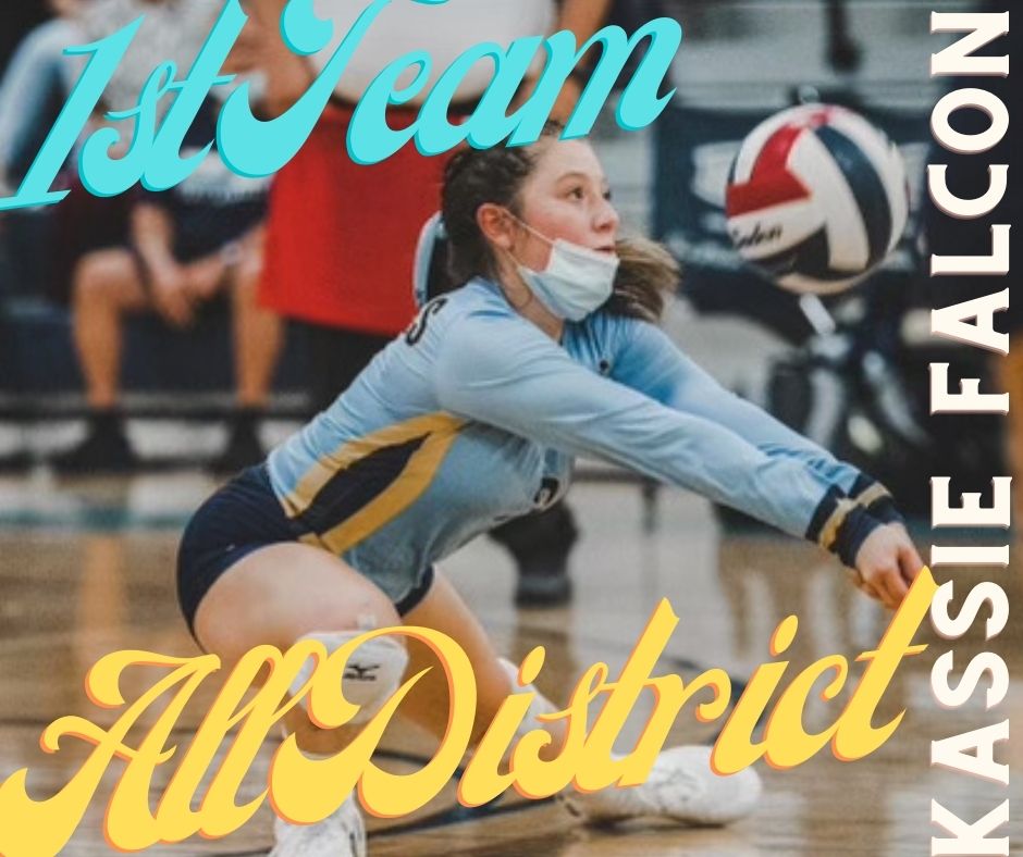 Proud of Kassie Falcon 31-5A 1st Team #Mustangpride #Back2Business