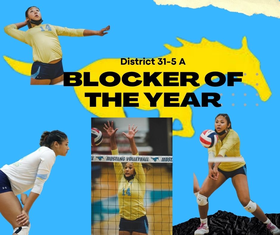 Proud of Amare Hernandez our All District 31-5A Blocker of the Year!  #MustangPride #Back2business