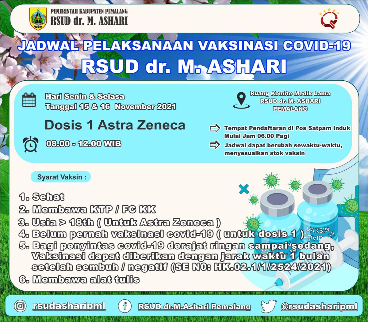 Rsud Dr M Ashari Pemalang Rsudasharipml Twitter Rsud Dr M Ashari Pemalang Rsudasharipml Twitter