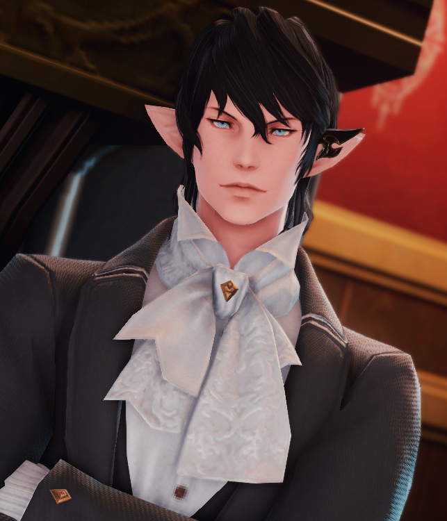 Ser Aymeric is dressed and ready for dinner (part 2). Please do not keep hi...