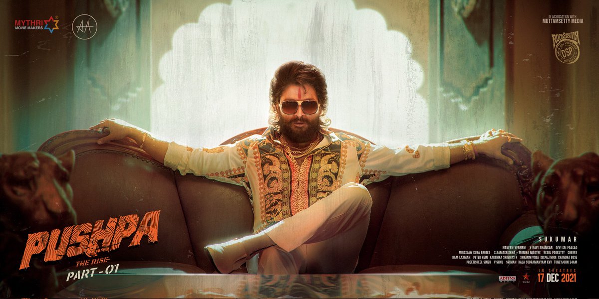 YouNumber_1's tweet photo. Allu Arjun's Film Pushpa New Poster Release Today - Release Date - 17th December 2021
Directed By - Sukumar
@alluarjun @iamRashmika 
#Pushpa #AlluArjun #PushpaTheRiseOnDec17 https://t.co/3z434SyJAy