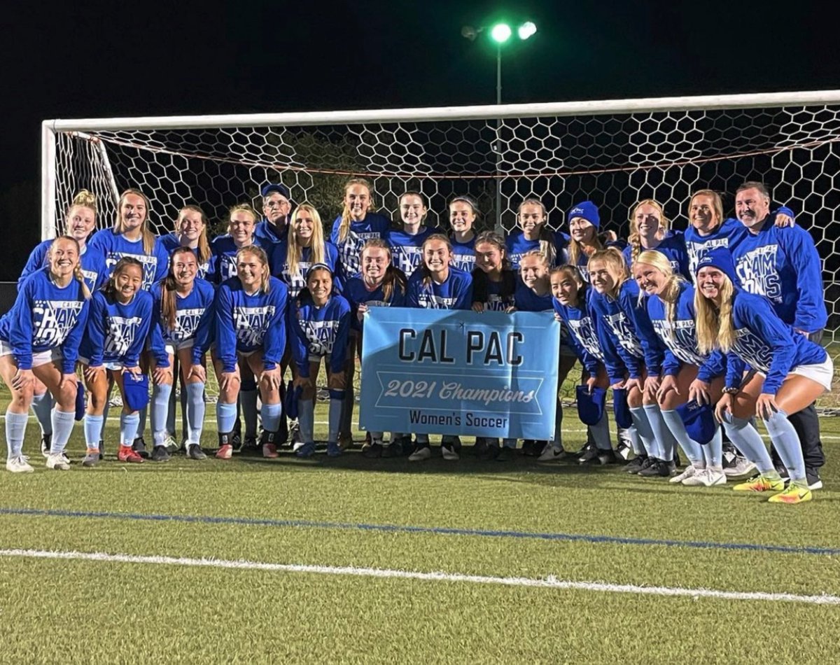2021 <a href="/Cal_Pac/">Cal Pac Conference</a> Women’s soccer champs! There you have it!