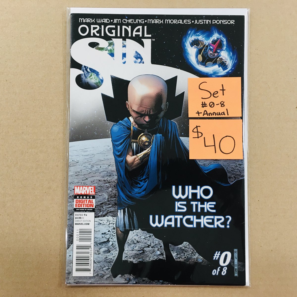 CosmicComicsLV's tweet photo. Complete #ComicSet of #OriginalSin added to the case.

#Avengers #BackIssues #Marvel #Comics #LasVegas #getyourfix #NerdCulture702 https://t.co/LFhxvaW49W