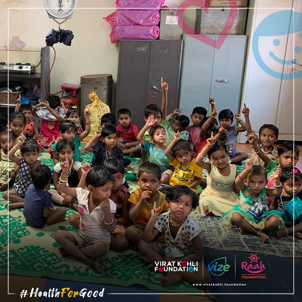 sevvafoundation's tweet photo. Empowering young children to build a better future. Wishing a very happy children's day to all the kids out there. 

#RaahFoundation @VizeCare

#ChildrensDay #VKF4Change #HealthForGood #NuitritionForTransformation #Development #PromotingHealth https://t.co/Kg31Qj7tiD