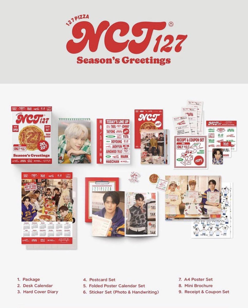 dapetpcbias's tweet photo. 🌸NCT 127 SHARING SEASON GREETINGS 2022🌸 WEB KTOWN DIRECT INA

💰FULLSET 725K

•PACKAGE + FOLDED POSTER CALENDAR 50K dp 30k
•HARD COVER DIARY 70K dp 50k
•DESK CALENDAR 60K dp 40k
•MINI BROCHURE 55K dp 35k
•POSTCARD + A4 POSTER UNIT/GROUP + DECO STICKER + ENVELOPE 65K dp 45k https://t.co/LxZeiS3Ih4
