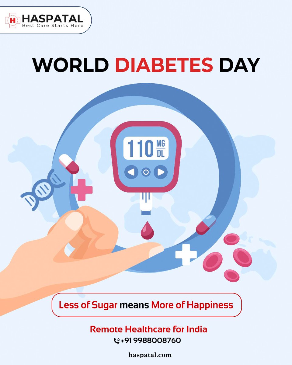 UsaEminentP's tweet photo. #diabetesawareness #diabetes #WorldDiabetesDay2021 #WorldDiabetesDay #diabetesawarenessmonth #telemedicineapp #doctorconsultation #telehealth #remotehealthcare #telemedicineapp #telemedicine #telemedicineservices #indiafreefromdiabetes https://t.co/EVZsrILuwc