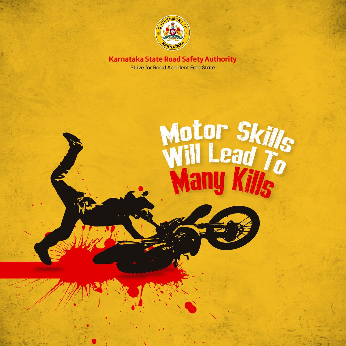 Do not show off your motor skills on the road. Be it a wheelie, burnouts or whatever. It is dangerous and can harm the lives of others and their families. #roadsafety #rules #safety #drive #drivesafe #traffic