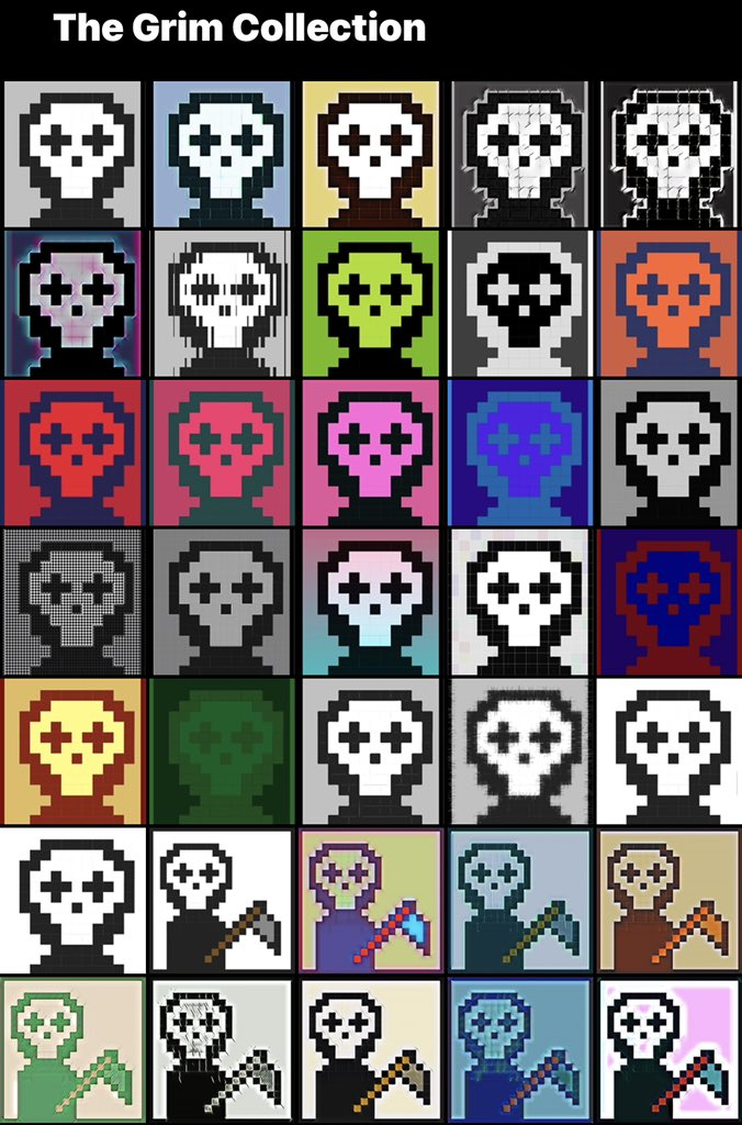 cryptoninja87's tweet photo. Check out @Grim_Collection , drop us a like or a follow! For those who love the dark side!! #VGXheroes 

🏴‍☠️💀🏴‍☠️

“WHY BE AFRAID OF THE GRIM REAPER, WHEN HE IS THE ONE &amp; ONLY PEACE KEEPER”

https://t.co/3XvCCK98wO https://t.co/6cZ4Eg6IHA