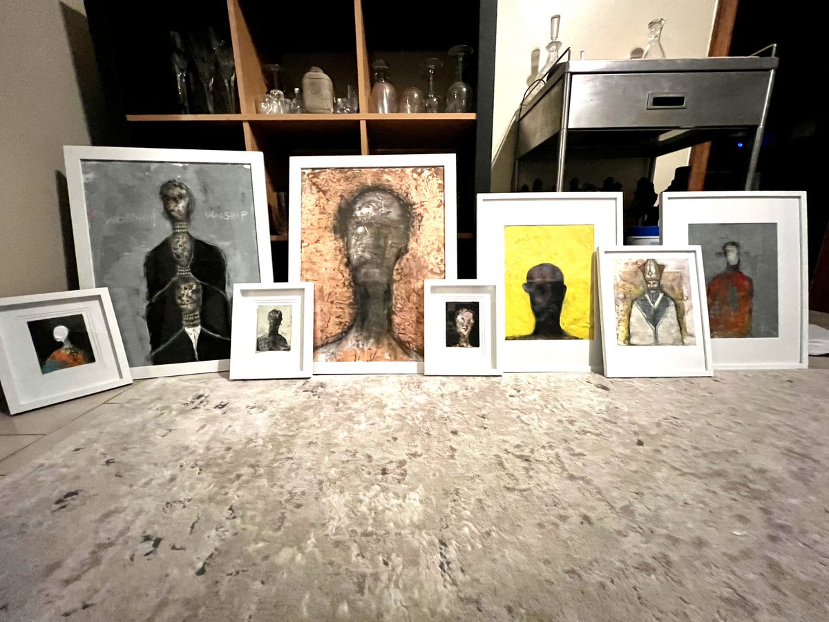 Framed up and ready for a couple group shows.