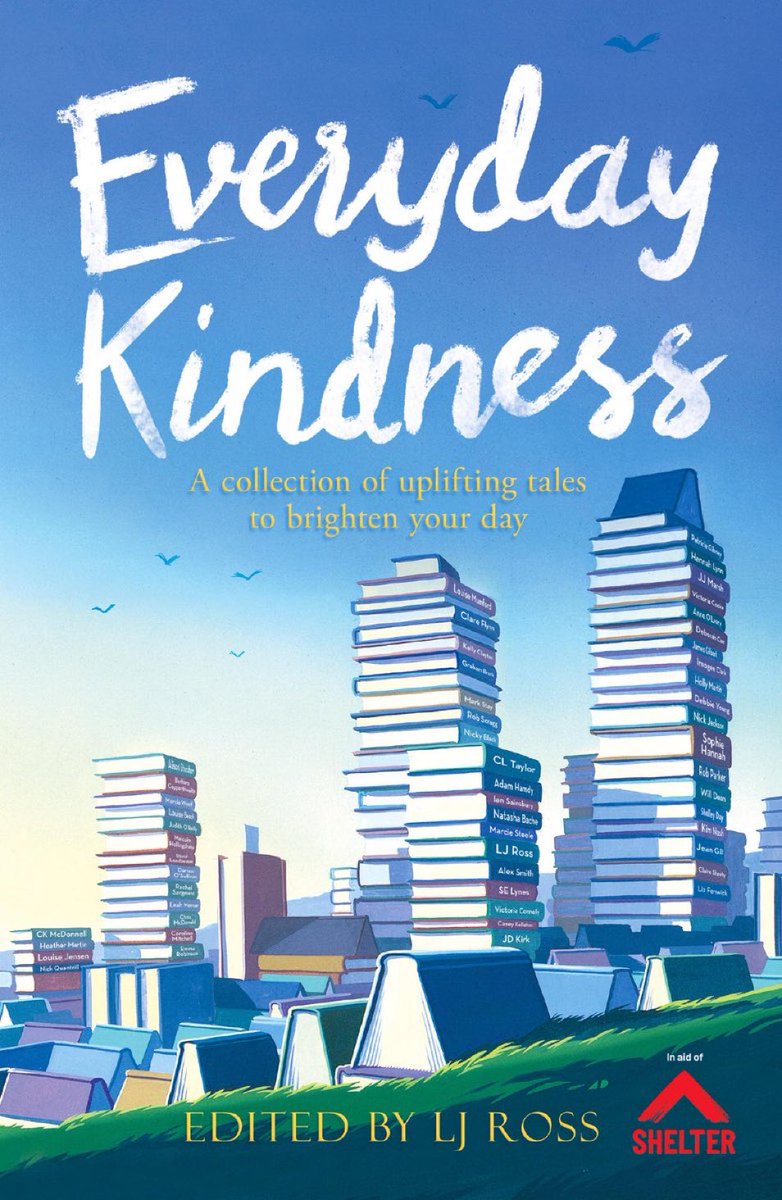 KimTheBookworm's tweet photo. Woohoo! Top 50! Amazing to see the #EverydayKindness anthology edited by @LJRossAuthor is now in the Top 50! 

All proceeds go to @Shelter.

#KindnessAnthology  #WriteAboutKindness

It's also just £2.99 for the Kindle version and you can buy it here:  
https://t.co/STS3g9Ov1B https://t.co/CcK8BFs6gx