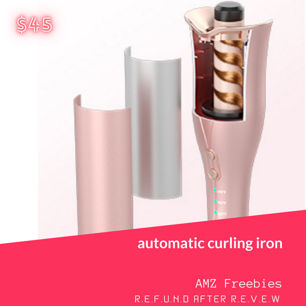 CapraUS510's tweet photo. Automatic Curling Iron, Hair Curlers with 1” Ceramic Ionic Barrel, 3 Timers and 4 Temps Up to 430℉, $45 https://t.co/oAwnOUiv6D