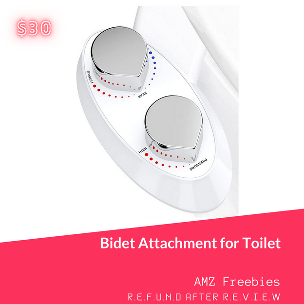 CapraUS510's tweet photo. Non-Electric Bidet Attachment for Toilet with 3 Piece Toilet Seat Bumper, $30. https://t.co/w0dySWrXAL