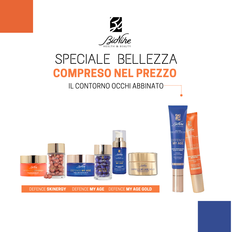 vigilanticama's tweet photo. Speciale Bellezza Bionike!!
Acquistando un prodotto Defence My Age o Defence Skinergy in OMAGGIO un contorno occhi abbinato.

 https://t.co/gwFDwG1OBz https://t.co/J9gz7ZWh7V