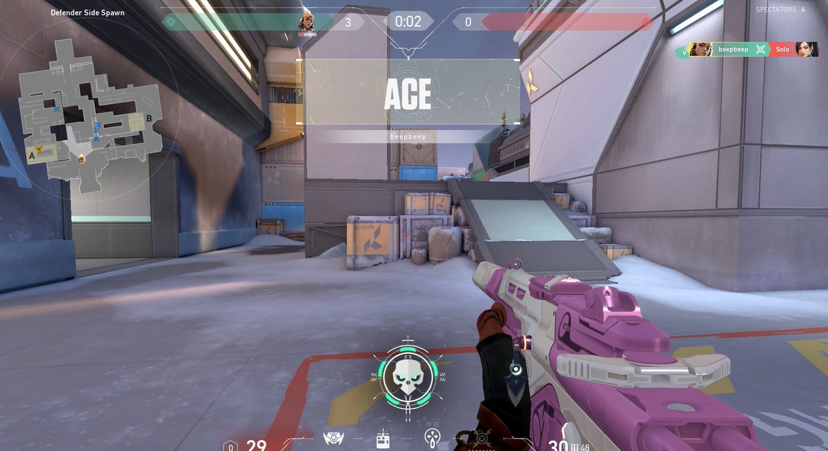 soxdox_'s tweet photo. this wasnt deserved, like at all. but it happened :)!
#valorant #ace #videogaming #absolutegamer https://t.co/JMY2NaEguX