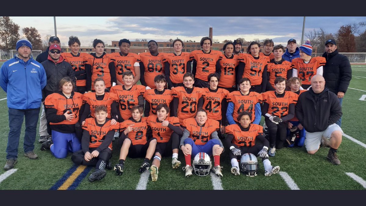 wny_football's tweet photo. OATKA All Star event goes to the South!! Congratulations and good luck to those moving onto the High School level 👏 👏 https://t.co/dd4I5mX27R