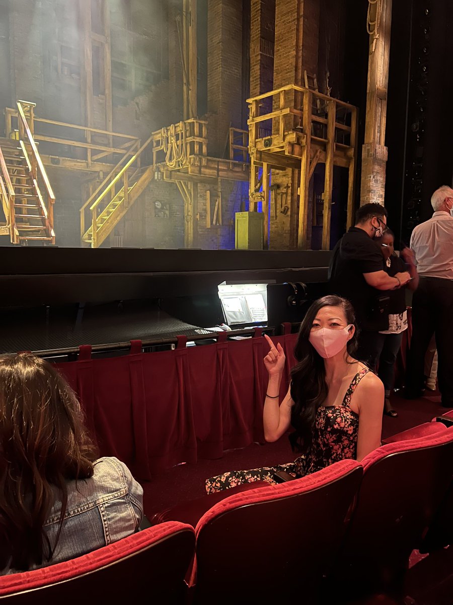 MzShanon's tweet photo. Today marks the third time I won Hamilton tickets! Best thing was it was in my own hometown and I had first row center! ๐คฉ @HamiltonMusical @Pantages #hamiltonlottery #hamiltonlotterywinner #hamiltonmusical https://t.co/LTW11CgiAg