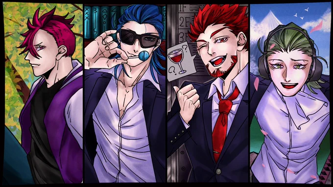 #引用RTで絵をあげて5人指名してバトンでお気に入りの絵を載せる 
🦈ちゃん指名ありがとうー!!めちゃ嬉しい✨✨🙌🎶でも次誰に回していいか分からないので私はアンカーにならせてもらいます〜٩(•౪• ٩)三シタタッ

固定以外のお気に入り達〜✌️ https://t.co/OLg0Q6hvzg 