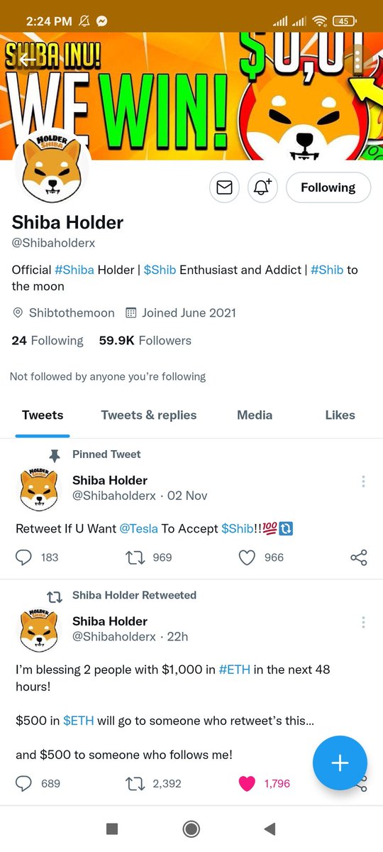 JRochelle08's tweet photo. @Shibaholderx I'm going to flood this until you notice meee‼️‼️
How about instead of giving huge amount to only 2 people you'll just lower the amount so that lots of us can receive? $50 eth will do. 🥺🙏🙏🙏🙏 https://t.co/vujB6paKvo