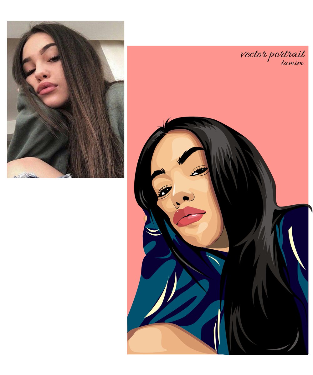 chief_pixel's tweet photo. #Vector portrait 💖 
#Vector #vectorart #vectorportrait https://t.co/QEpoACCNbT
