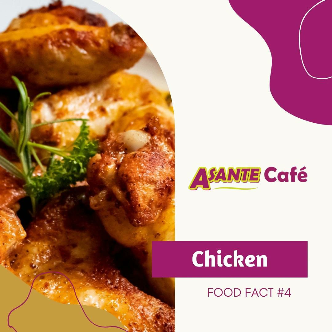asantecafe256's tweet photo. Chicken is filled with high-quality proteins and doesn't contain much fat — especially if you eat lean cuts. Beyond its rich protein content, chicken also makes a fantastic substitute for red meats. So have some today, at Asante Café. https://t.co/jOLEc7t1an