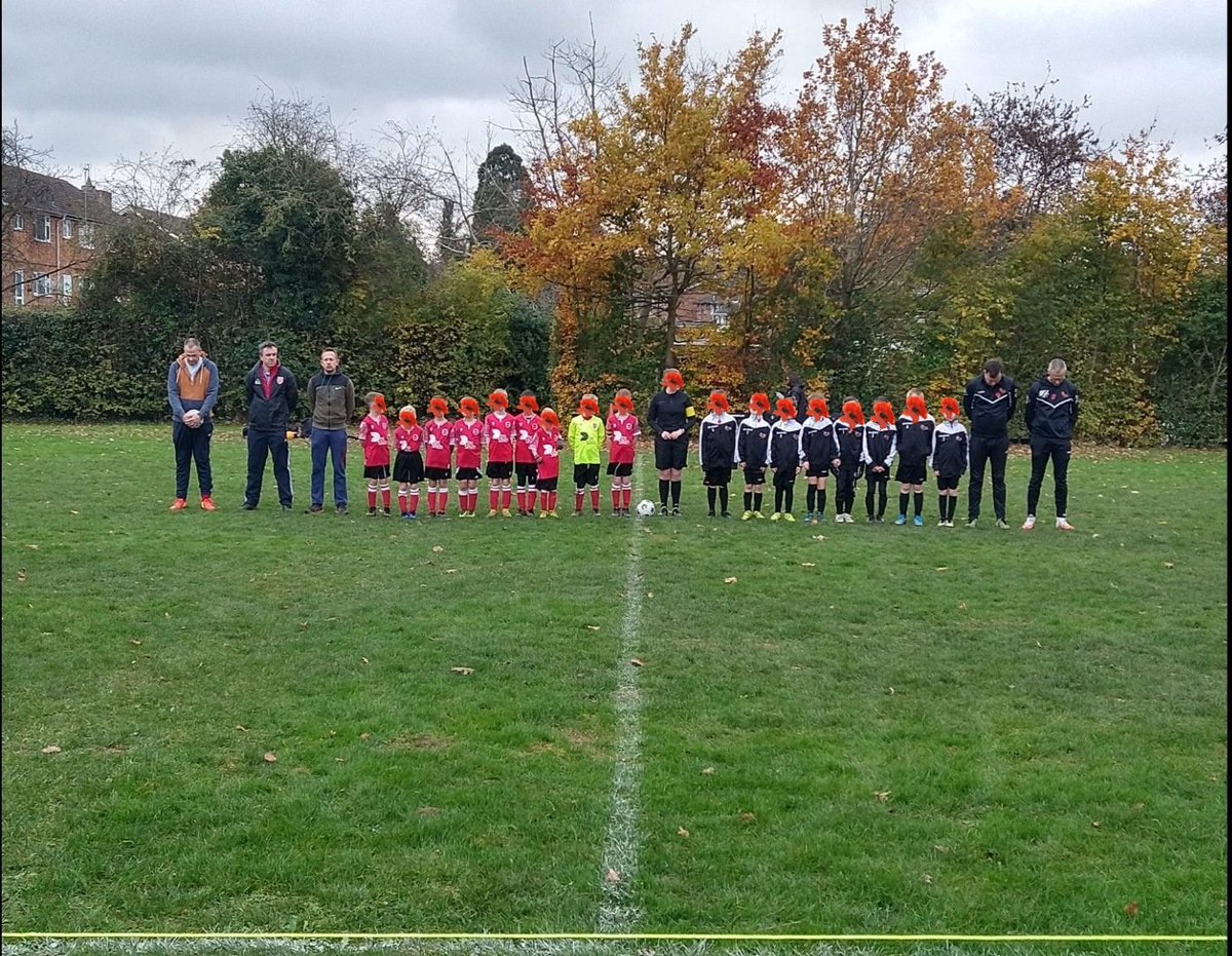 Faultless 2 minute silence from my team yesterday #rememberencesunday #LestWeForget