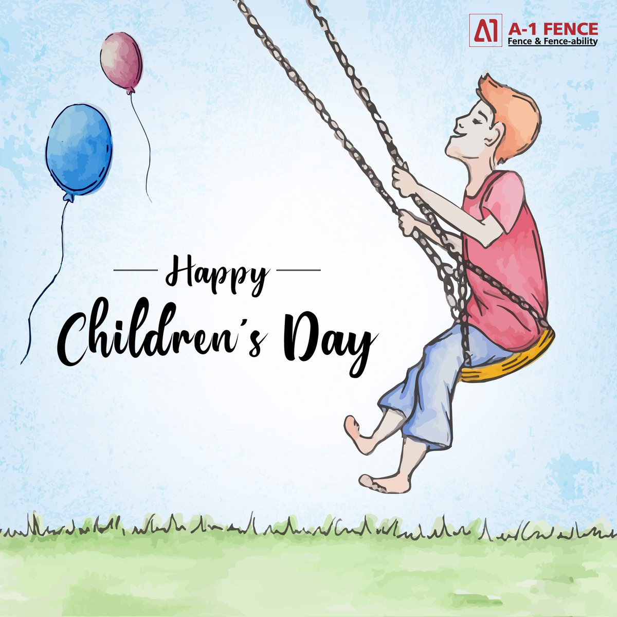 a_1fence's tweet photo. Happy Children's Day! 

The children of today will make the India of tomorrow.��The way we bring them up will determine the future of the country

#happychildrensday #childrensday  #a1fence https://t.co/2rMtqElneR