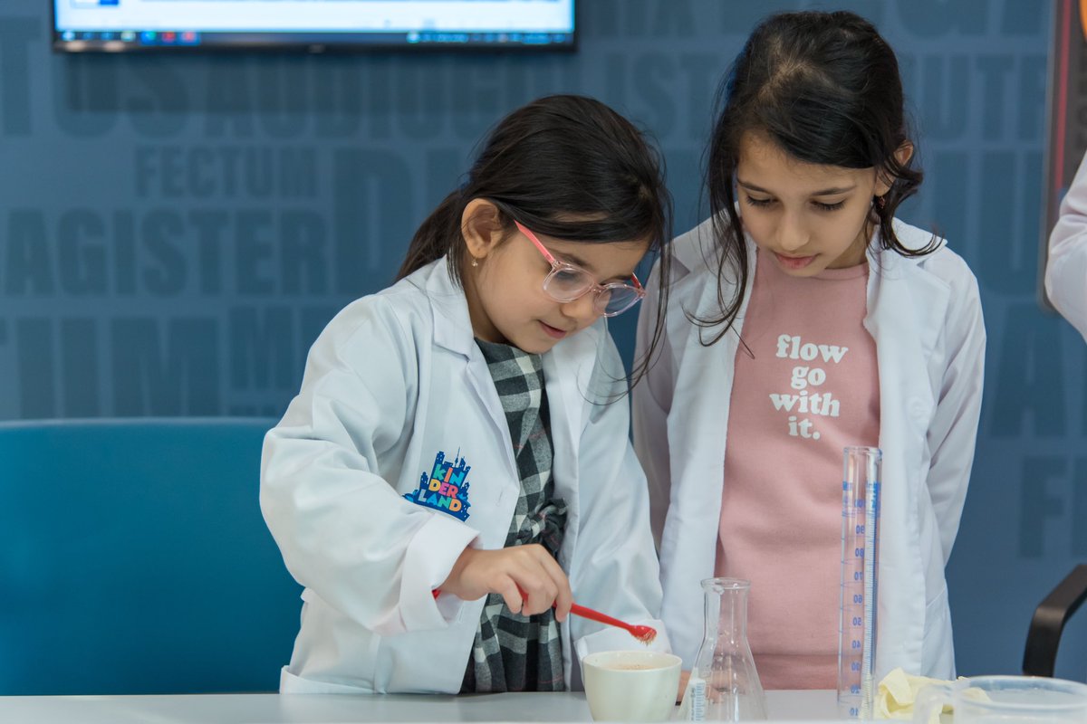 ADAUniversity's tweet photo. Fun, learning, and group work — these three words could describe the delight of kids who visited our mini ADA University, which was designed inside the Kinderland educational entertainment park at Daniz mall.
#ADA4all
#MiniADA https://t.co/jq7PErPUkP