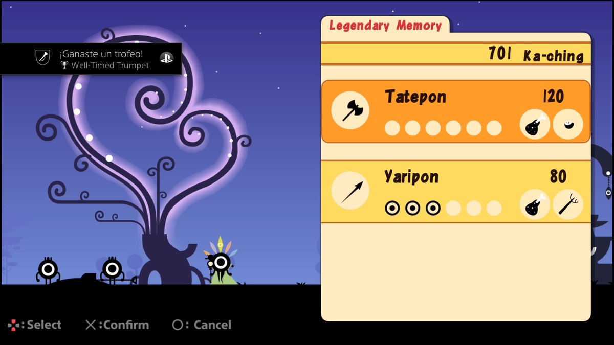 Howlmarkl's tweet photo. Patapon™ Remastered
Well-Timed Trumpet (Plata)
Unlock Pan the Pakapon's mini game. #PS4share https://t.co/2rlzWdAfNc https://t.co/3nP4eZcliI