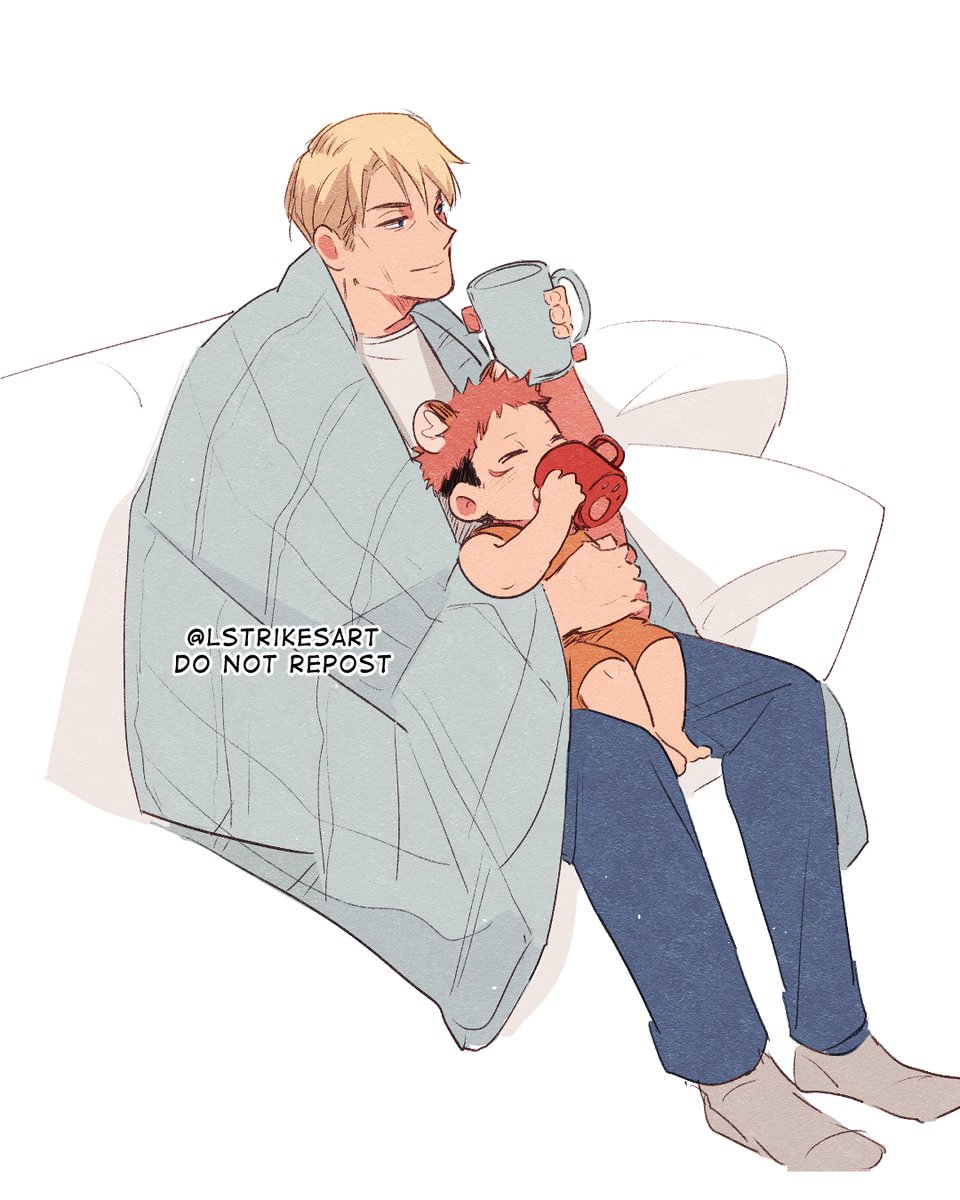 #jjk Tiger Cub AU: 🐯🥛 