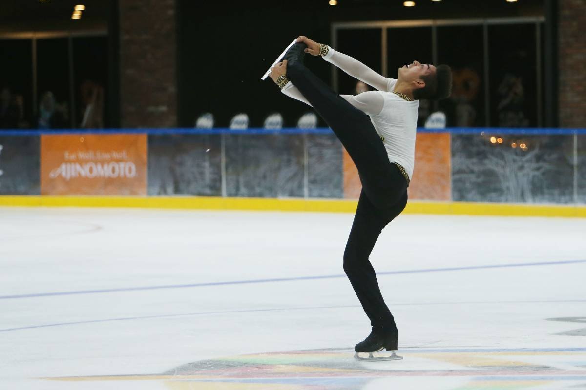 tiebreakertimes's tweet photo. Michael Martinez ends #CSCup of Austria free skate at rank 23 >> https://t.co/iCN4NcGFOz https://t.co/QzFjkrPTp0