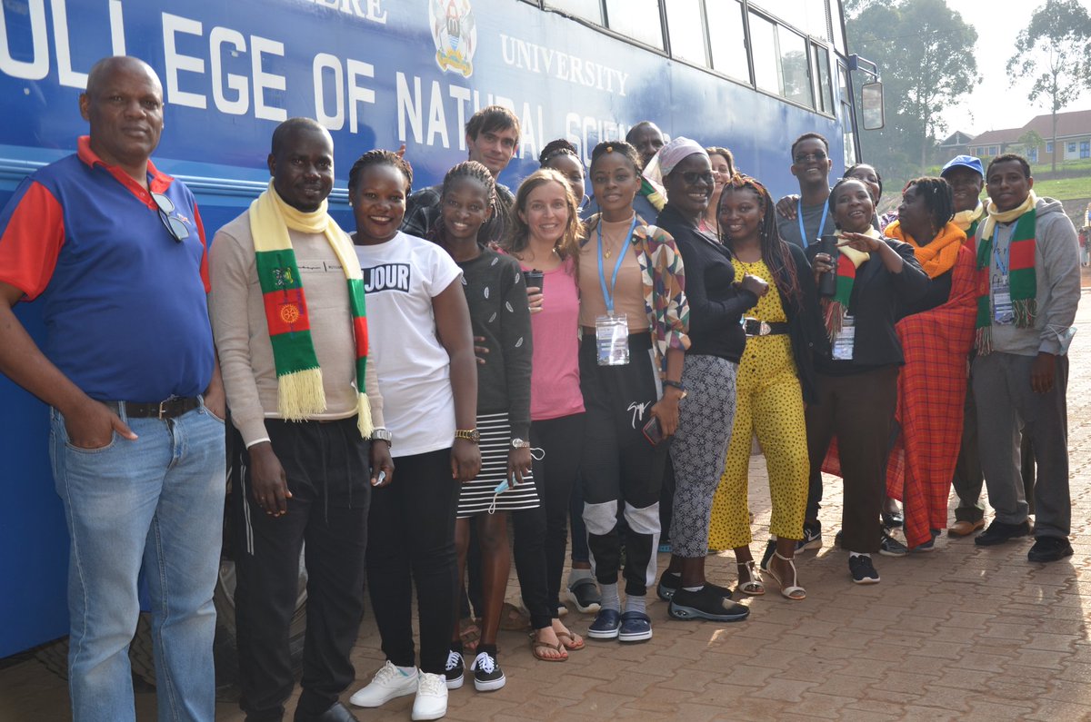MakerereRotary's tweet photo. Onset: The #Rotarypeacefellows set for their field study to Kigali,Rwanda. 
The trip will give the fellows an opportunity to study &amp; engage with how media, governance &amp; ethnicity directly fed into Mass Atrocities &amp; the opportunity of learning the post conflict reconstruction. https://t.co/lpVKdbmojV