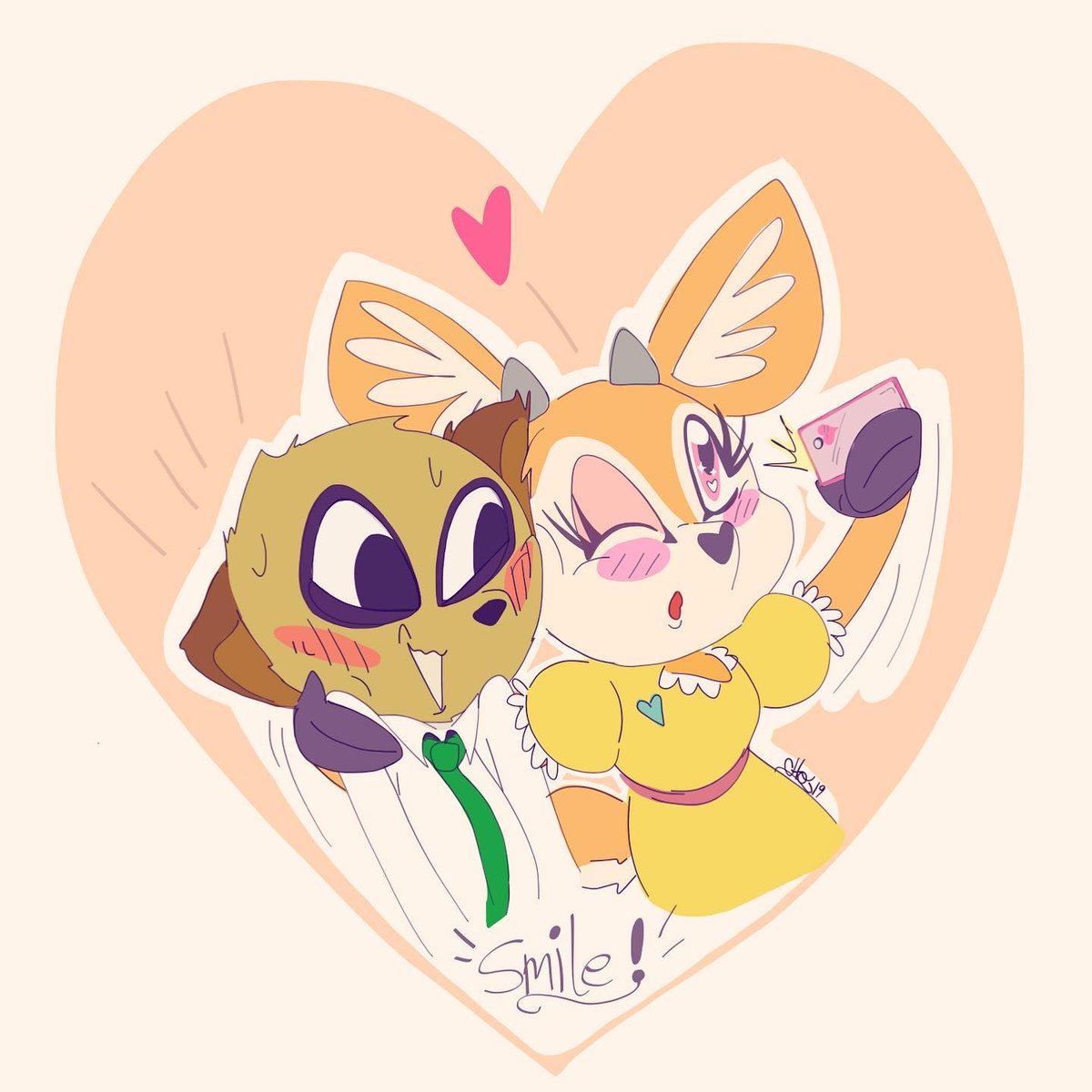 DoodlerSquiggle's tweet photo. Art Trade with @faeriebottle back in 2019~ 💕 #Aggretsuko https://t.co/nKQwZtWaFB