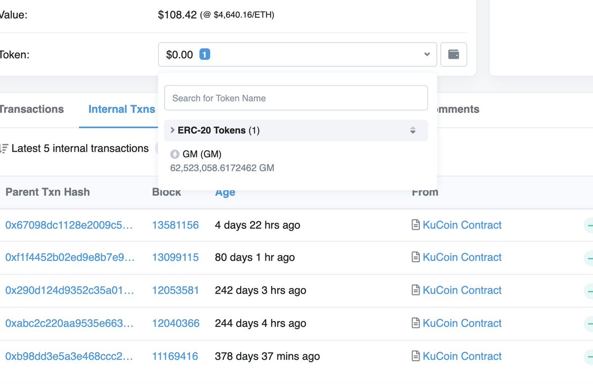 Sirhowy1's tweet photo. @kucoincom $GM
and it looks like you already bought some yourselves?

https://t.co/4uc3NIpl8k https://t.co/rCcToZZ7MF