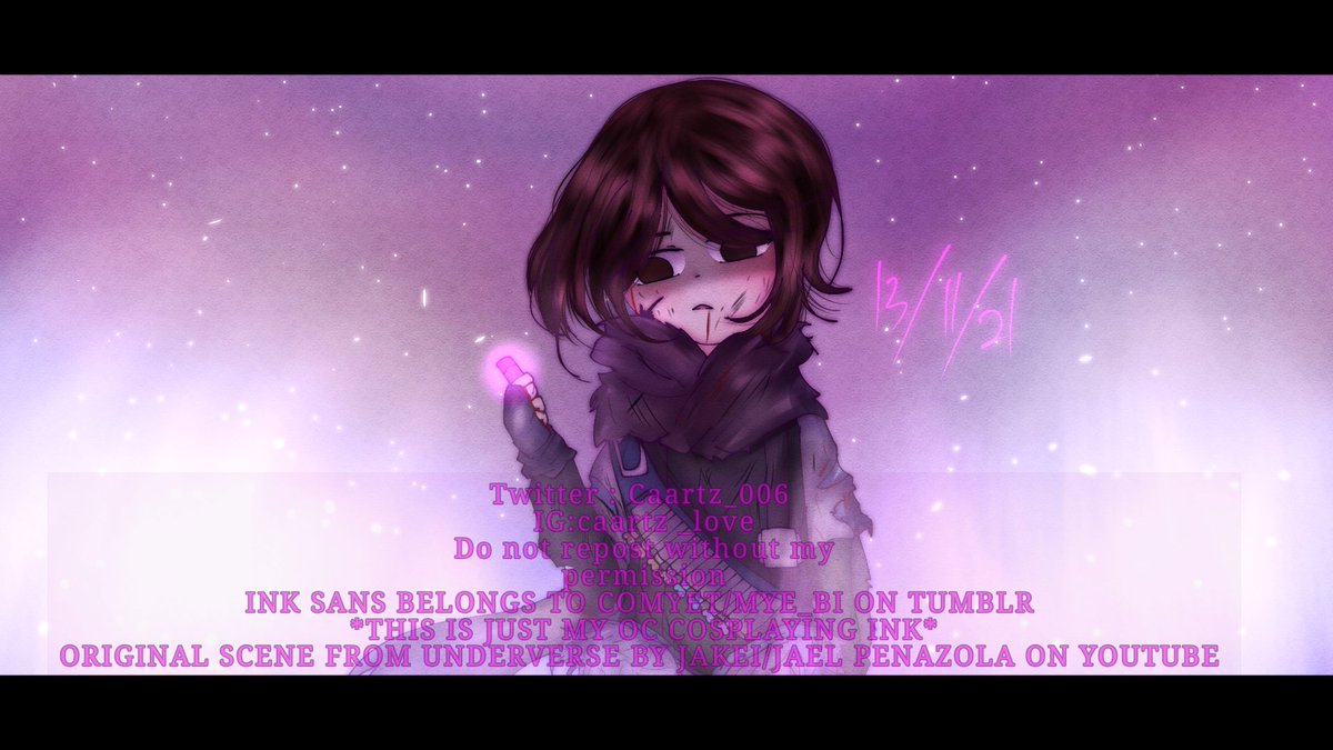 caartz_006's tweet photo. 📌 DO NOT REPOST MY ART WITHOUT MY PERMISSION 📌
.
#artistsontwitter #ibisPaintX #Underverse #oc #cosplay https://t.co/vjQzrREFlb