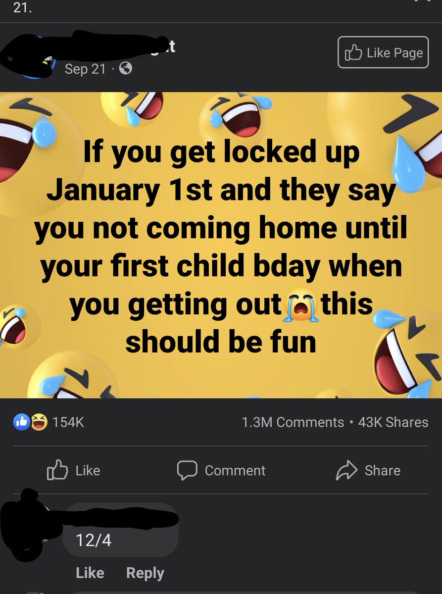 TacTan_Vince's tweet photo. I'm sick of seeing my friends reply to these things. 
Be a good friend and tell them the risks they are opening themselves up to by answering these types of "games" 
1.3mil comments and 43k shares.... Disgusting.
#privacy #personaldata #datamining https://t.co/ts1PFTg2TZ