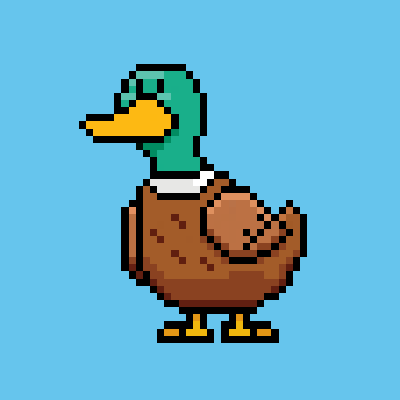 pixel_ducks's tweet photo. Pixel Duck #1 "OG" https://t.co/lfFZLOrgec