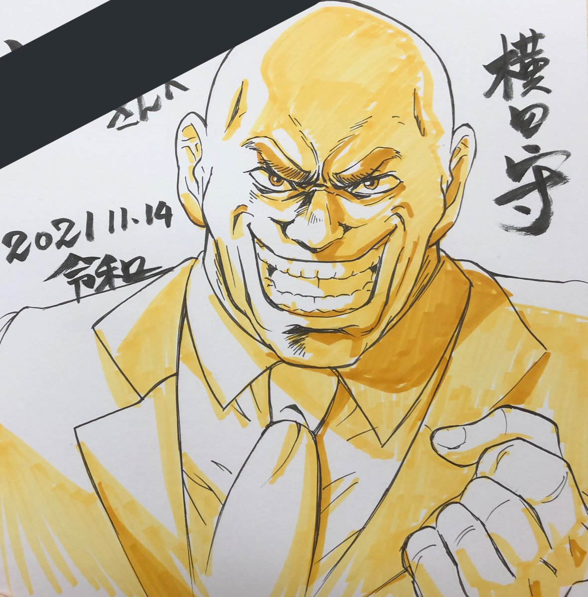似顔絵も色々描いてみました 
来てくれた方、ありがとう 