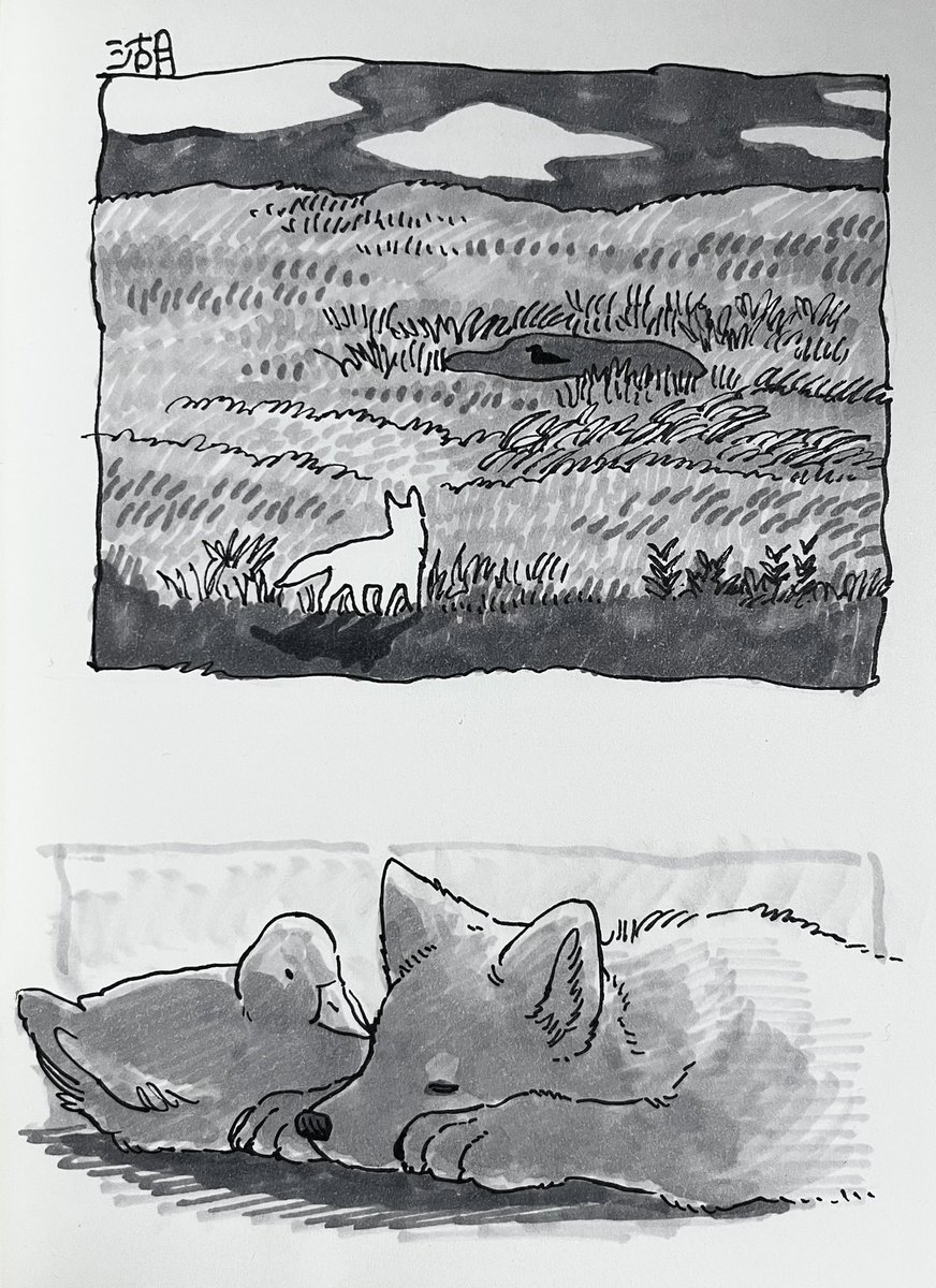 犬の絵 