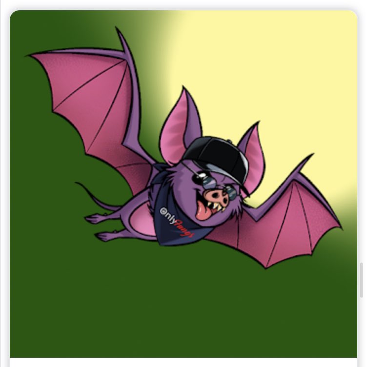 Feeling a #NFTGiveaway - giving away this <a href="/SVSNFT/">Sneaky Vampire Syndicate</a> #bat 
❤️ Like
🐥Retweet
I’ll pick a winner Monday afternoon!

#feelingblessed #NFTs #NFT #nftart #nftcollector want to share the love I feel from <a href="/SVSNFT/">Sneaky Vampire Syndicate</a>
