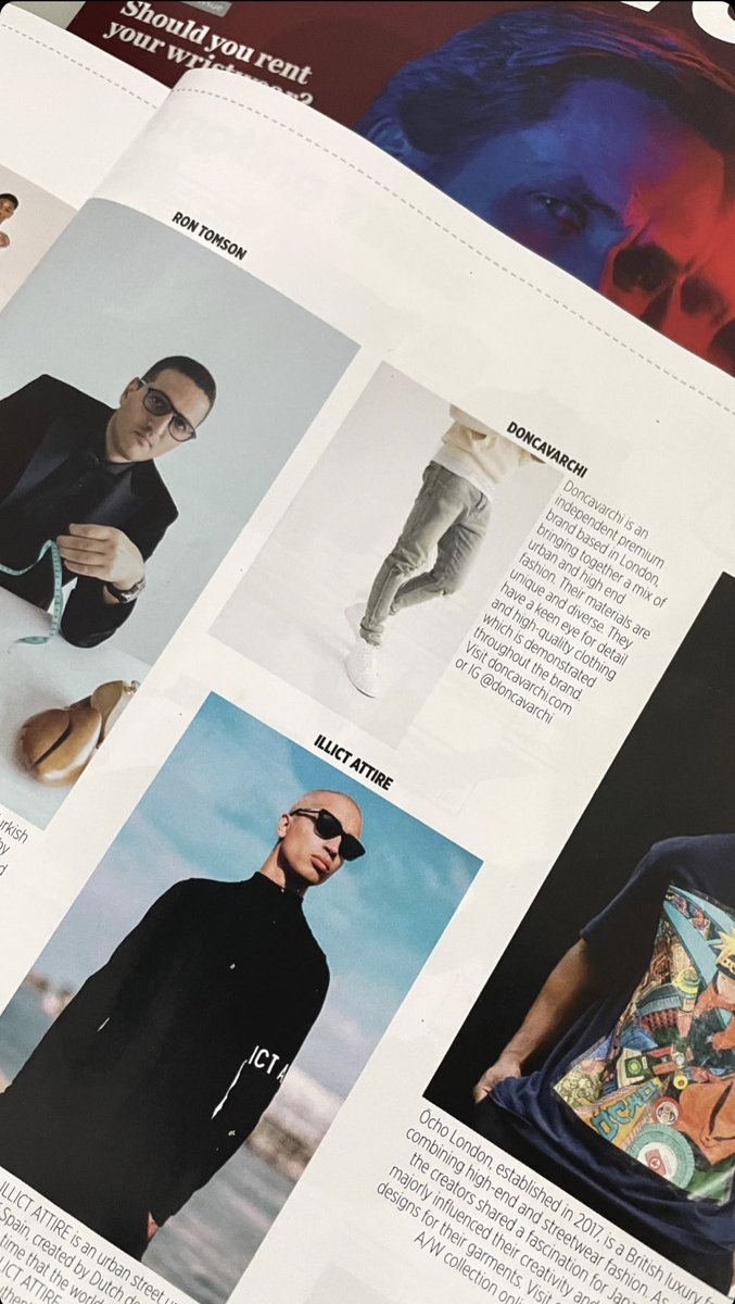 DonCavarchi's tweet photo. DC x GQ x Tatler Dec Issues 

Have You Got Yours? 📖 https://t.co/fLILBczW0M