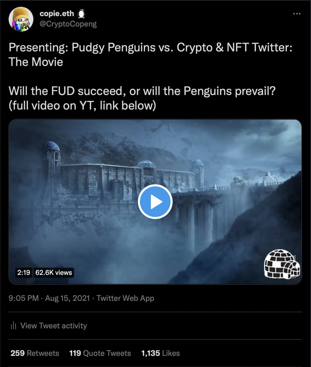 copie_eth's tweet photo. My new video seems to be my most popular meme so far :)
Here are the other ones I've made previously https://t.co/Z6NL6a3GtH