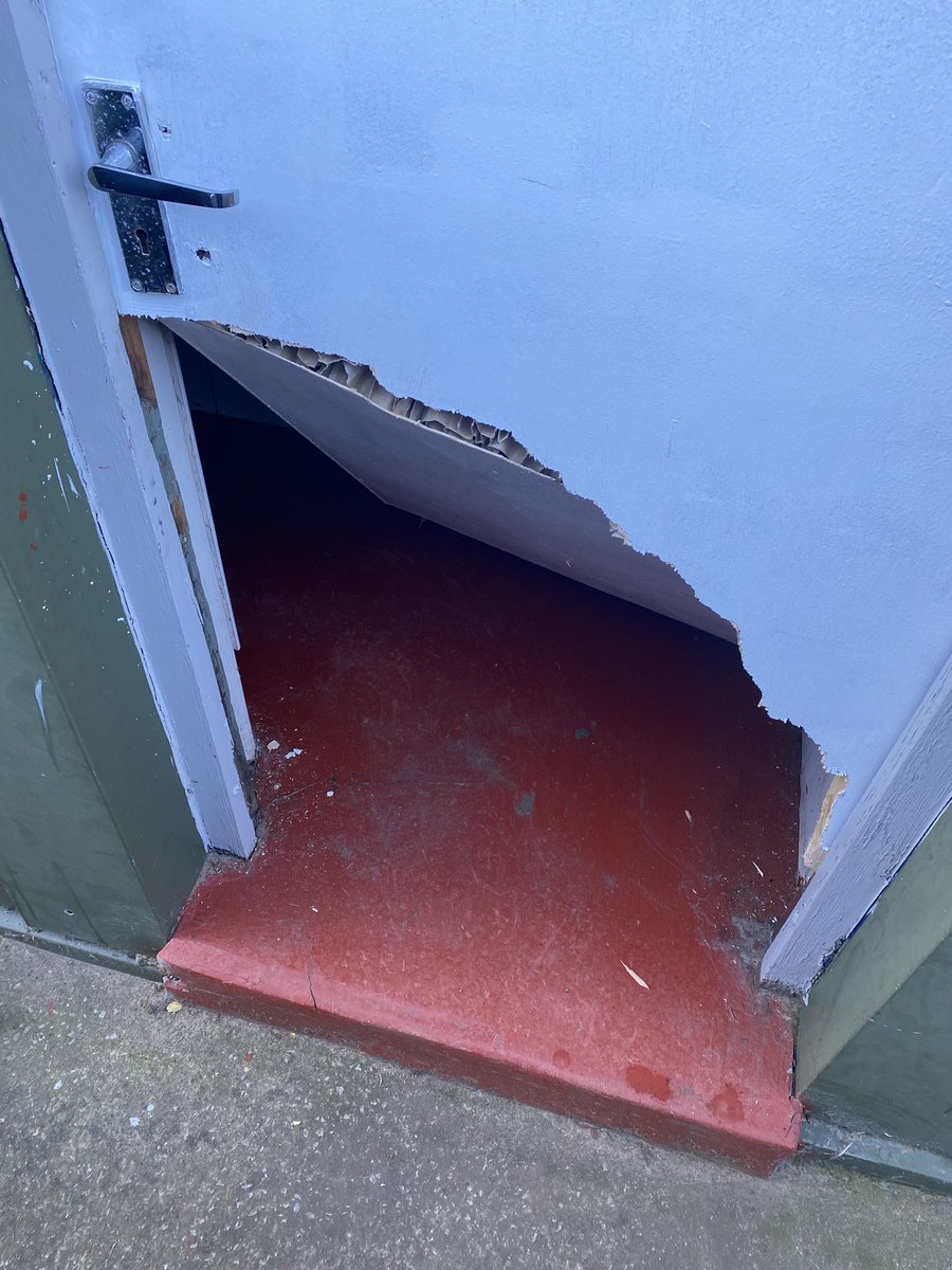 MartinBairdy's tweet photo. AFC Blackpool on Jepson Way has been broken into over night anybody with information please message us such a kick in the teeth for a local community club. 

Appreciate any information and sharing of this post that may lead to some answers https://t.co/fFJJQAC0Et